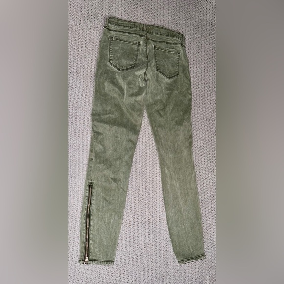 Pistola Eden olive green hunter cargo skinny jeans size 26 - Picture 11 of 11